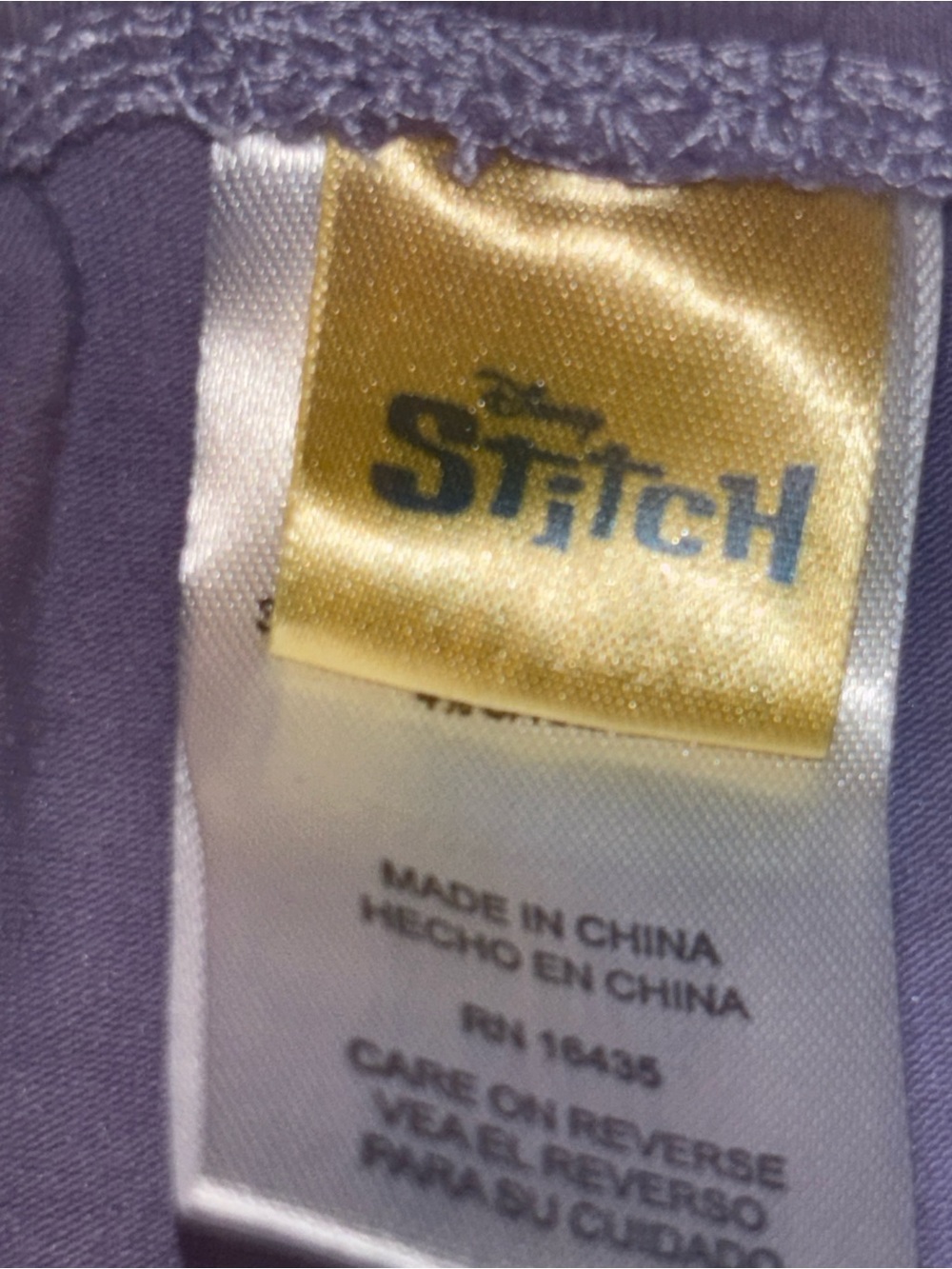 Set - Stitch 'Better Together' Lilac Kids Graphic Tee and Pants Set - Picture 5 of 5
